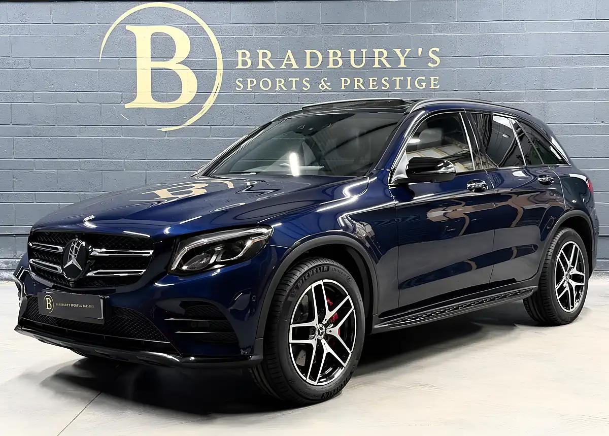 Used 2019 Mercedes-Benz Glc AMG Night Edition Premium Plus Canvasite Blue Metallic - Interior and Exterior details 13