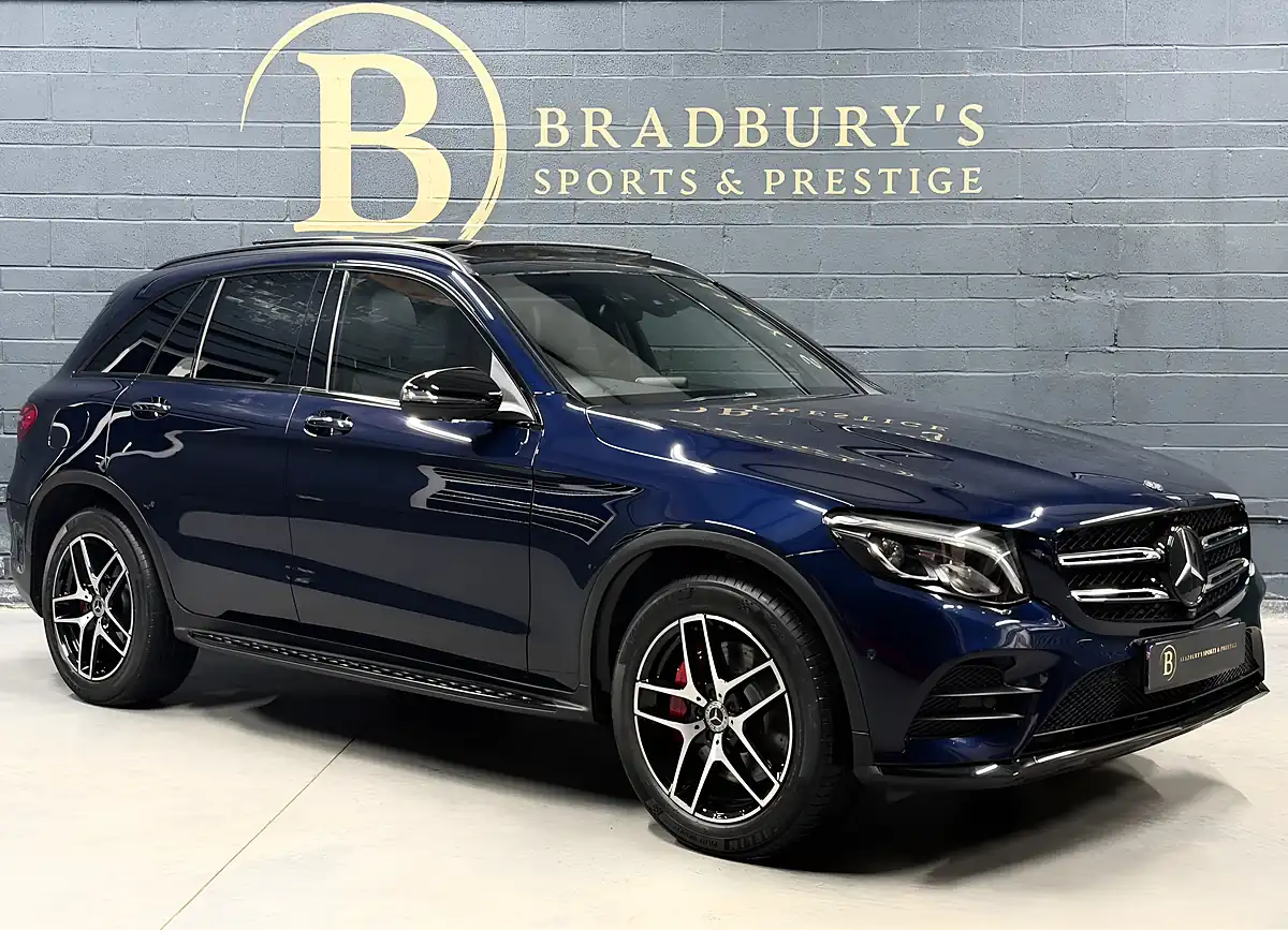 Used 2019 Mercedes-Benz Glc AMG Night Edition Premium Plus Canvasite Blue Metallic - Interior and Exterior details 14