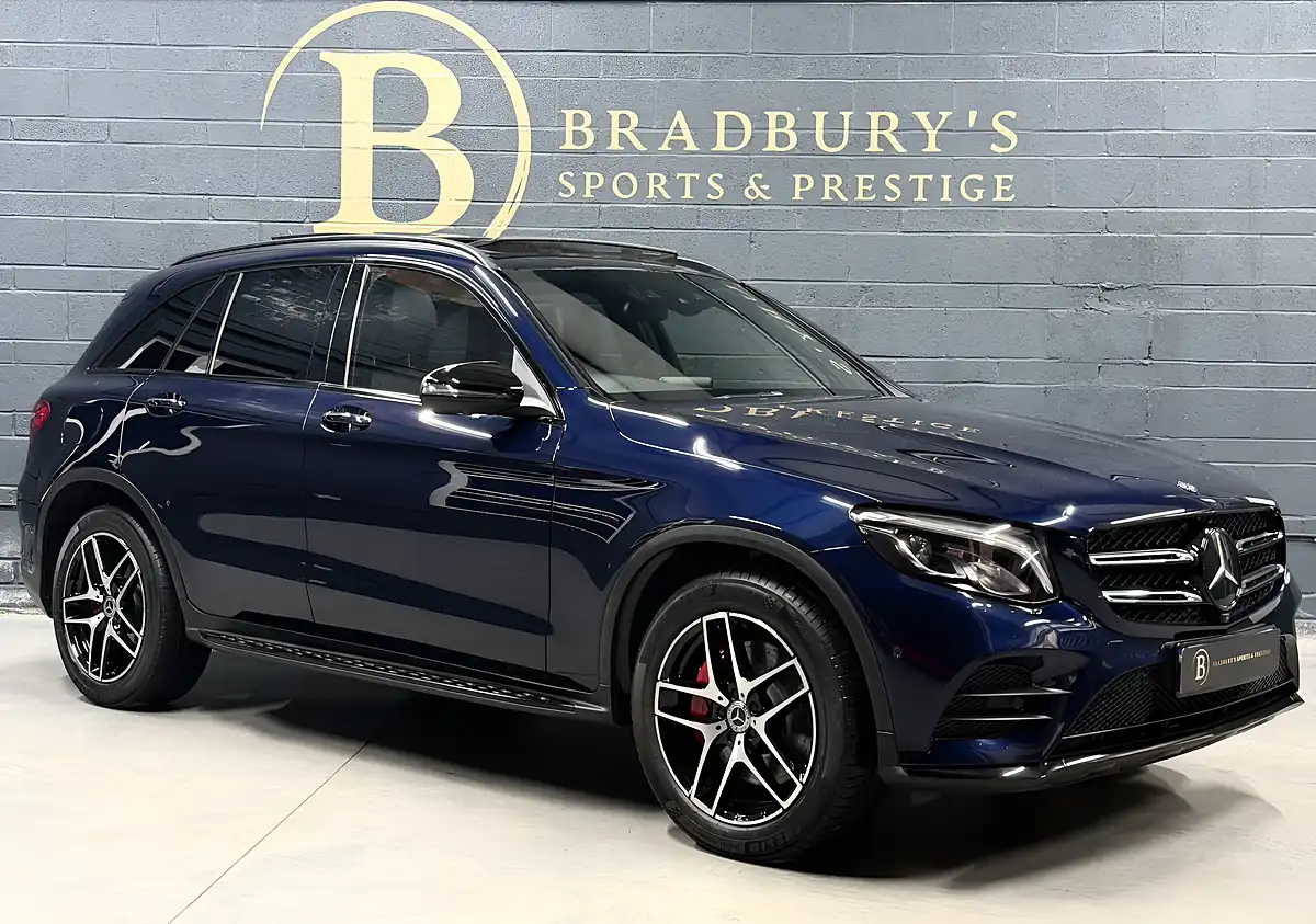Used 2019 Mercedes-Benz Glc AMG Night Edition Premium Plus Canvasite Blue Metallic - Interior and Exterior details 5