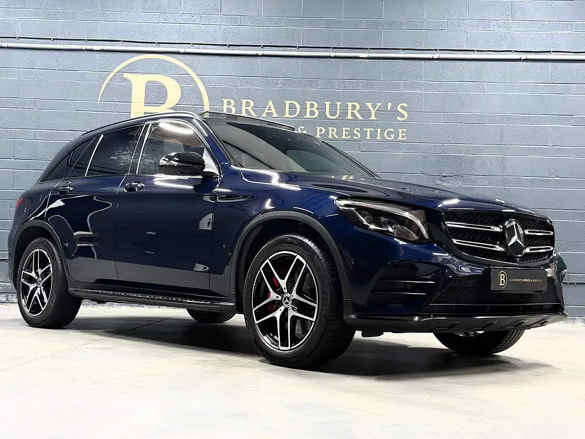 Used 2019 Mercedes-Benz Glc AMG Night Edition Premium Plus Canvasite Blue Metallic - Interior and Exterior details 8