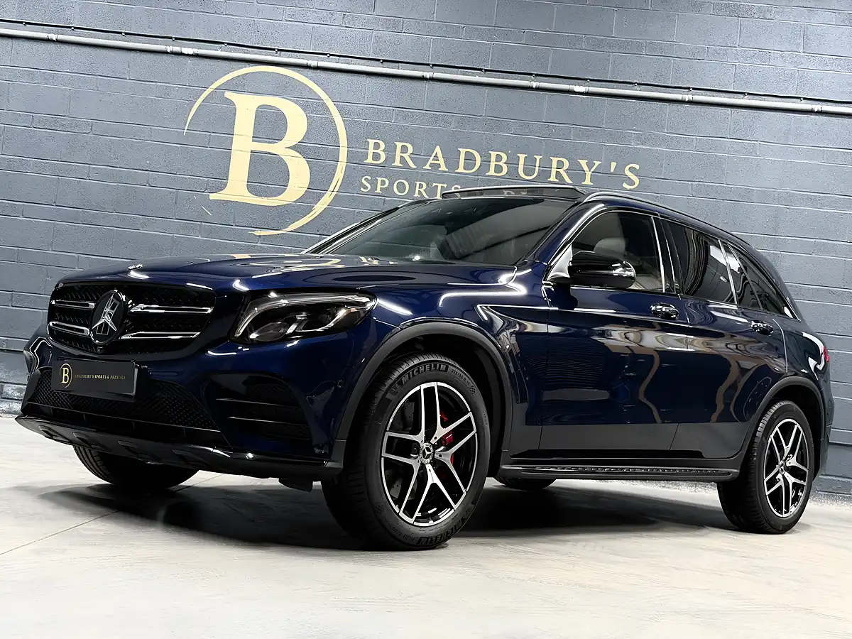 Used 2019 Mercedes-Benz Glc AMG Night Edition Premium Plus Canvasite Blue Metallic - Interior and Exterior details 9