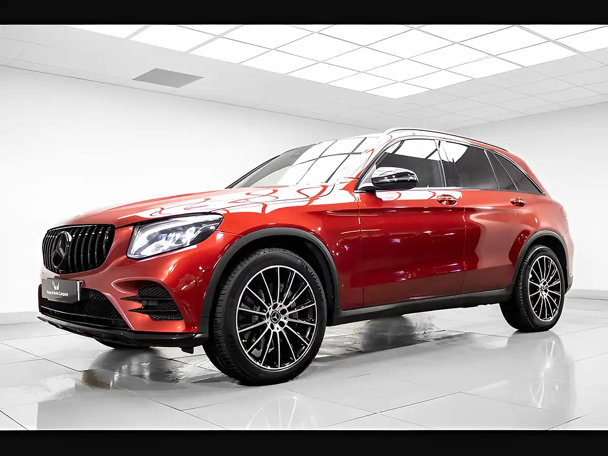 Used 2019 Mercedes-Benz Glc AMG Night Edition (premium Plus) Red - Interior and Exterior details 2