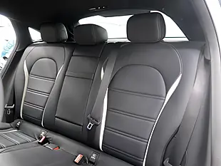Used 2019 Mercedes-Benz Glc AMG S Coupe White - Interior and Exterior details 11