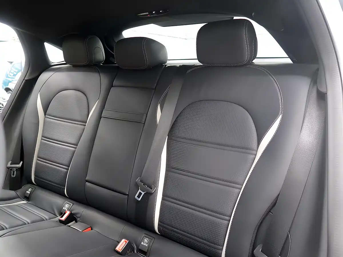 Used 2019 Mercedes-Benz Glc AMG S Coupe White - Interior and Exterior details 11