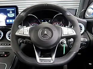 Used 2019 Mercedes-Benz Glc AMG S Coupe White - Interior and Exterior details 13