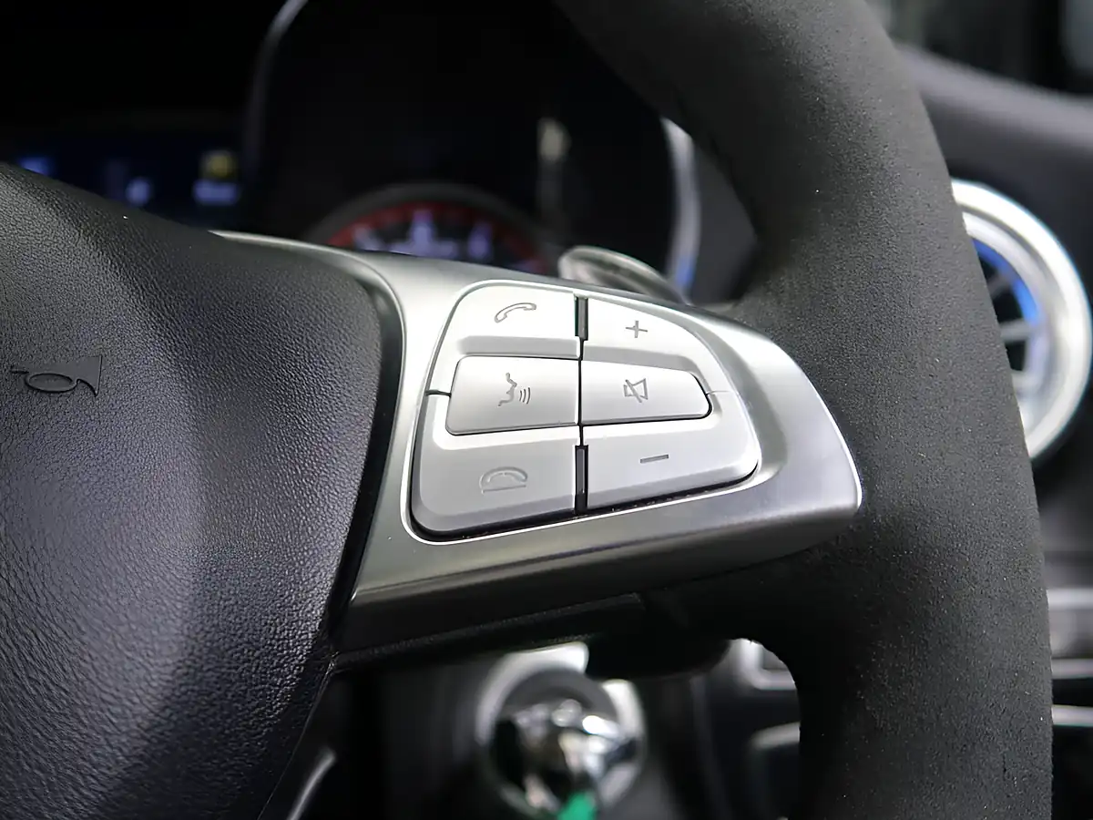 Used 2019 Mercedes-Benz Glc AMG S Coupe White - Interior and Exterior details 14