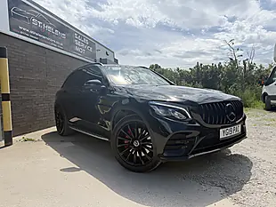 Used 2019 Mercedes-Benz Glc-Class AMG Night Edition Premium Plus Black - Interior and Exterior details 2