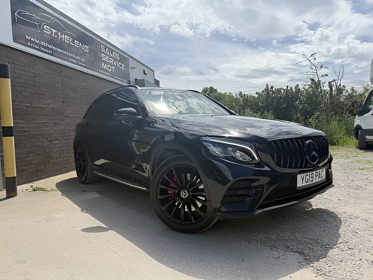 Used 2019 Mercedes-Benz Glc-Class AMG Night Edition Premium Plus Black - Interior and Exterior details 2