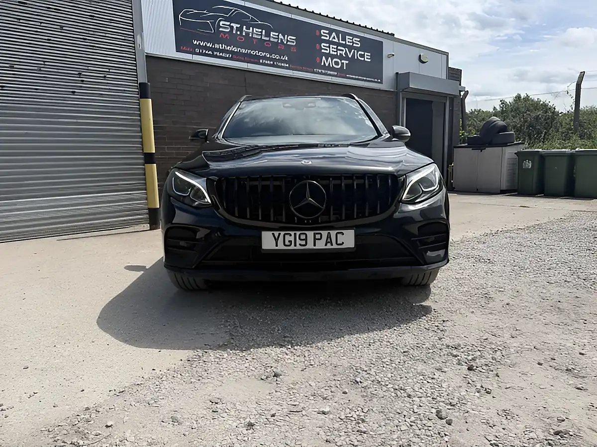 Used 2019 Mercedes-Benz Glc-Class AMG Night Edition Premium Plus Black - Interior and Exterior details 3