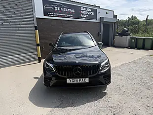 Used 2019 Mercedes-Benz Glc-Class AMG Night Edition Premium Plus Black - Interior and Exterior details 4