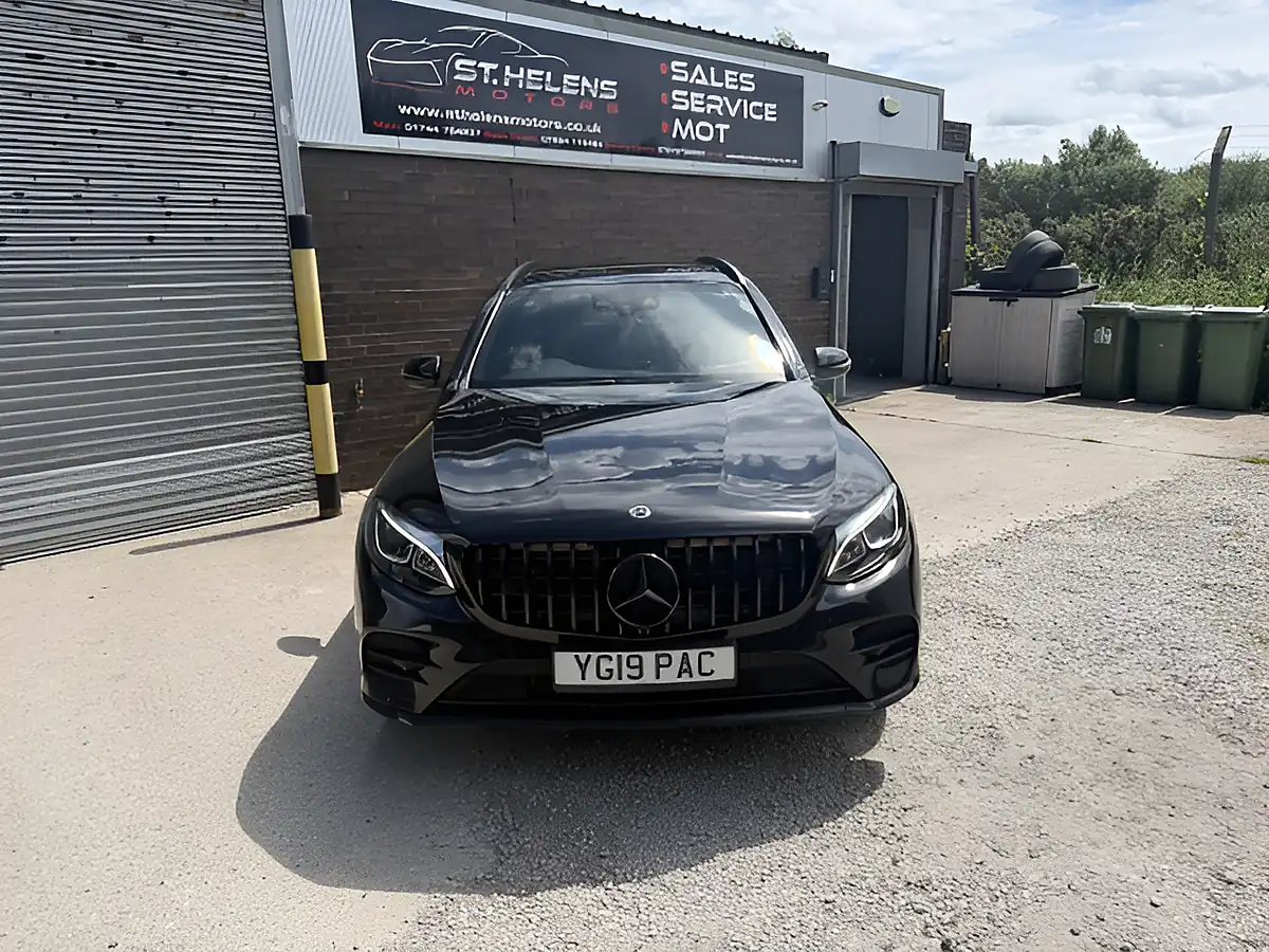 Used 2019 Mercedes-Benz Glc-Class AMG Night Edition Premium Plus Black - Interior and Exterior details 4