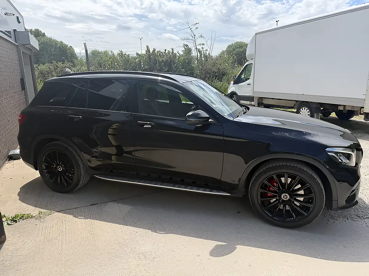Used 2019 Mercedes-Benz Glc-Class AMG Night Edition Premium Plus Black - Interior and Exterior details 5
