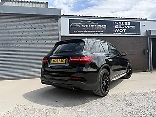 Used 2019 Mercedes-Benz Glc-Class AMG Night Edition Premium Plus Black - Interior and Exterior details 6