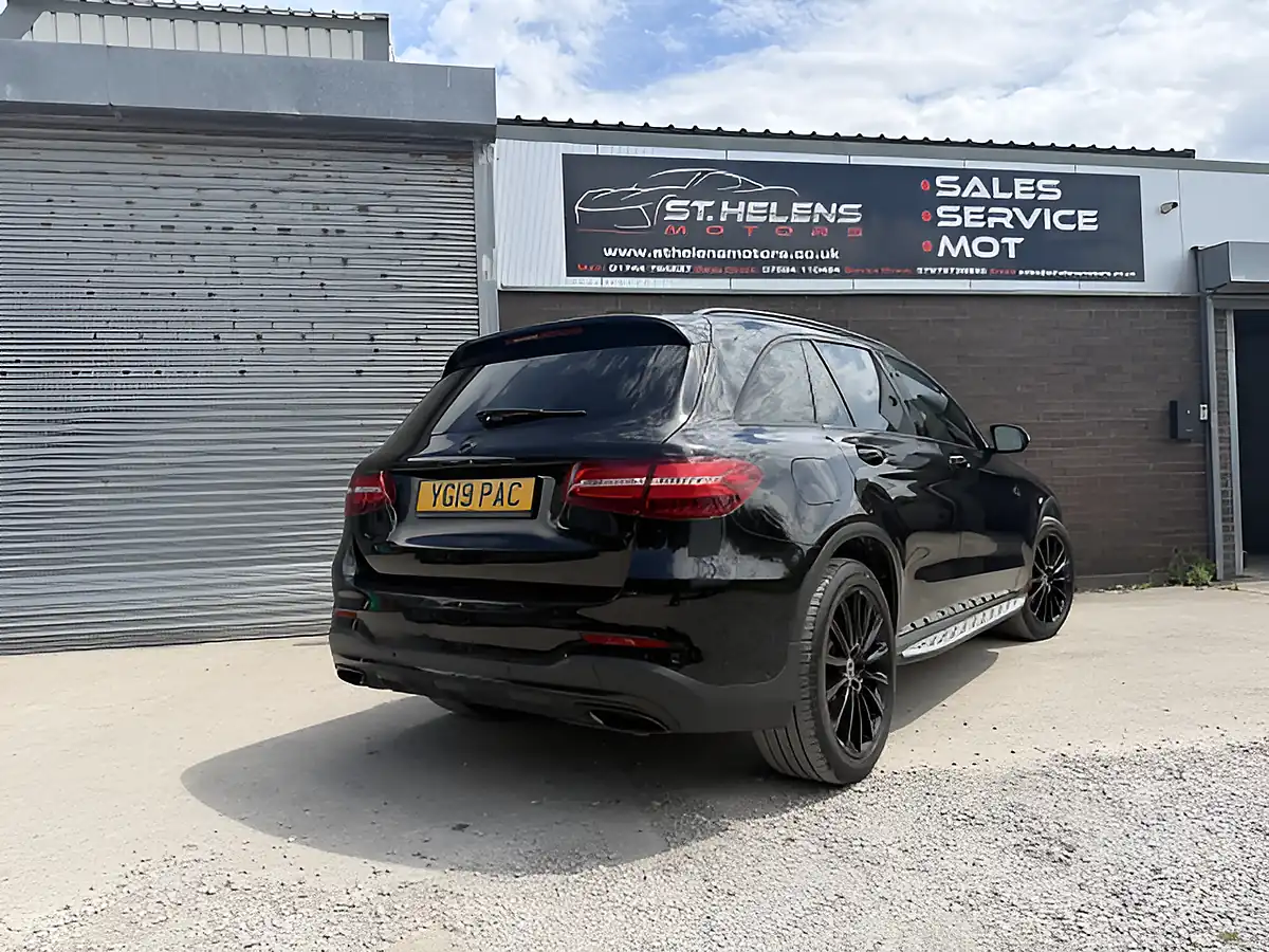 Used 2019 Mercedes-Benz Glc-Class AMG Night Edition Premium Plus Black - Interior and Exterior details 6