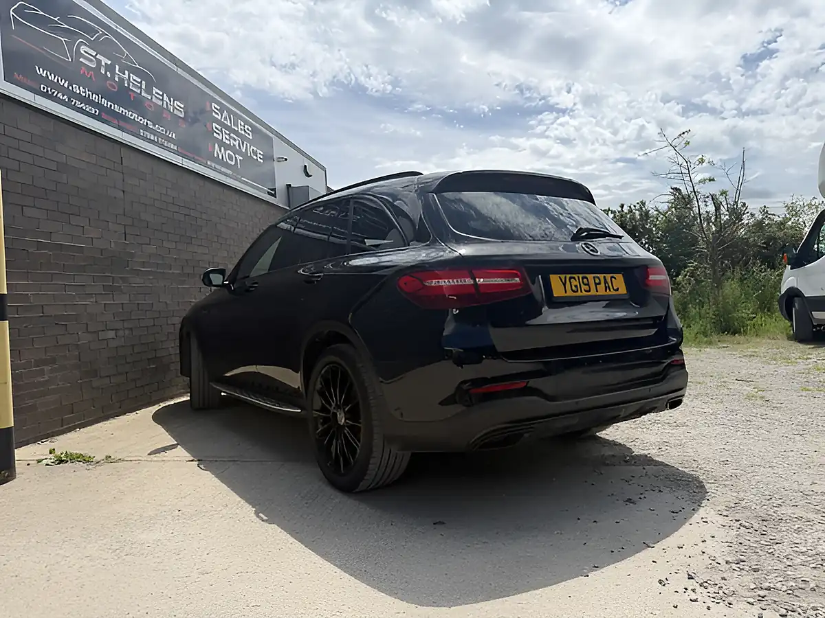 Used 2019 Mercedes-Benz Glc-Class AMG Night Edition Premium Plus Black - Interior and Exterior details 7