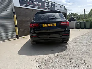 Used 2019 Mercedes-Benz Glc-Class AMG Night Edition Premium Plus Black - Interior and Exterior details 8