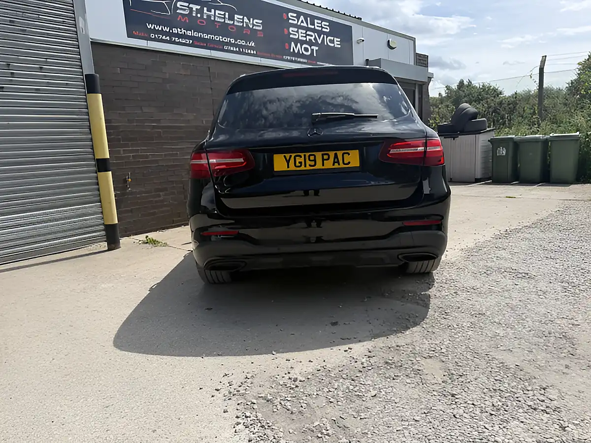 Used 2019 Mercedes-Benz Glc-Class AMG Night Edition Premium Plus Black - Interior and Exterior details 8