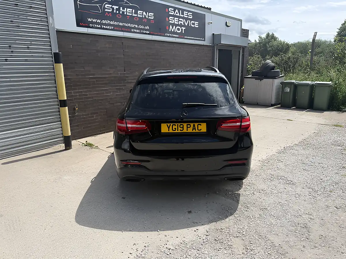 Used 2019 Mercedes-Benz Glc-Class AMG Night Edition Premium Plus Black - Interior and Exterior details 9
