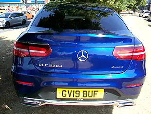 Used 2019 Mercedes-Benz Glc-Class Sport Premium Blue - Interior and Exterior details 3
