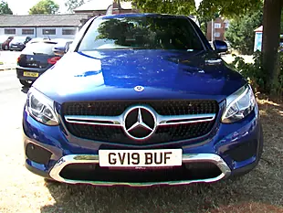 Used 2019 Mercedes-Benz Glc-Class Sport Premium Blue - Interior and Exterior details 5