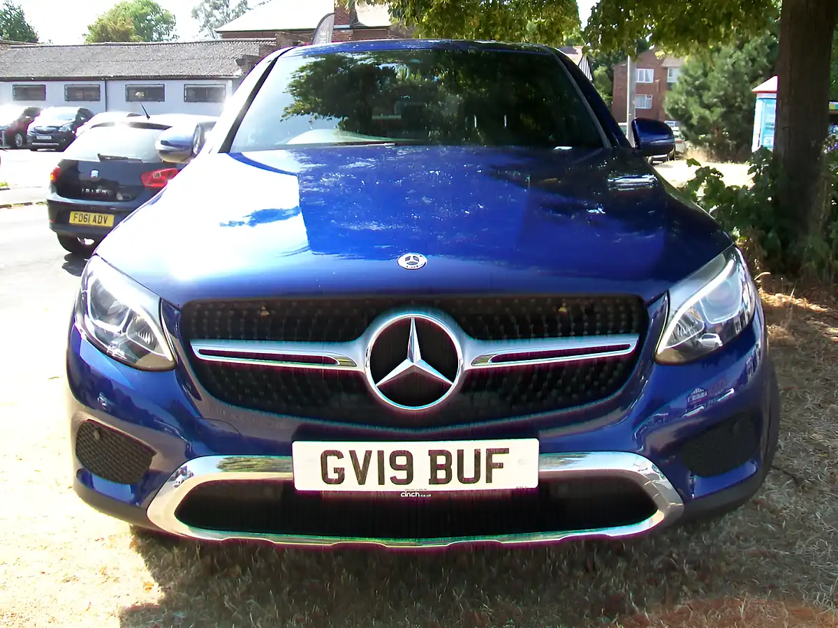 Used 2019 Mercedes-Benz Glc-Class Sport Premium Blue - Interior and Exterior details 5