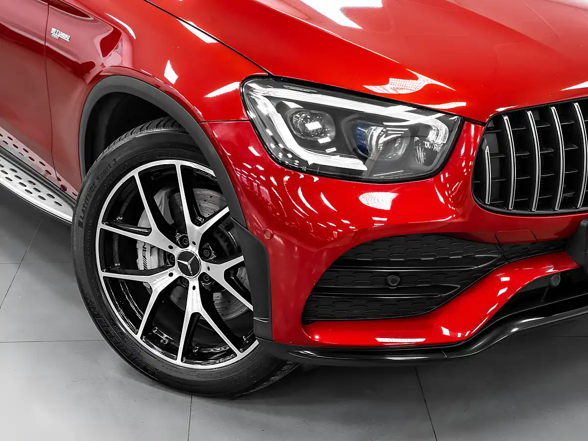 Used 2019 Mercedes-Benz Glc Premium Plus Hyacinth Red - Interior and Exterior details 10