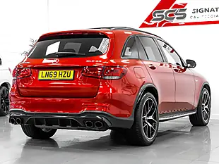 Used 2019 Mercedes-Benz Glc Premium Plus Hyacinth Red - Interior and Exterior details 4