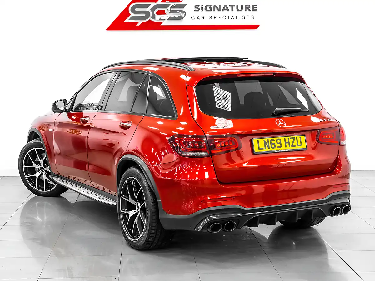 Used 2019 Mercedes-Benz Glc Premium Plus Hyacinth Red - Interior and Exterior details 8