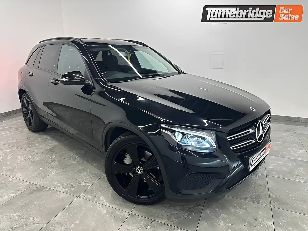 Used 2019 Mercedes-Benz Glc Urban Edition Black - Front View