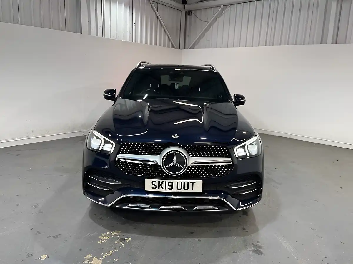 Used 2019 Mercedes-Benz Gle AMG Line Blue - Interior and Exterior details 2