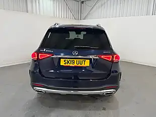 Used 2019 Mercedes-Benz Gle AMG Line Blue - Interior and Exterior details 5