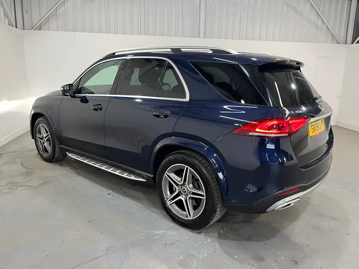 Used 2019 Mercedes-Benz Gle AMG Line Blue - Interior and Exterior details 6