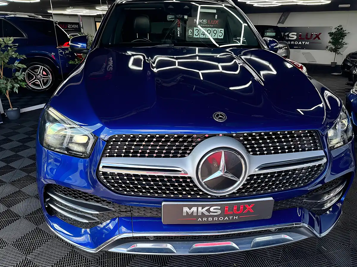 Used 2019 Mercedes-Benz Gle AMG Line (premium Plus) Blue - Interior and Exterior details 11