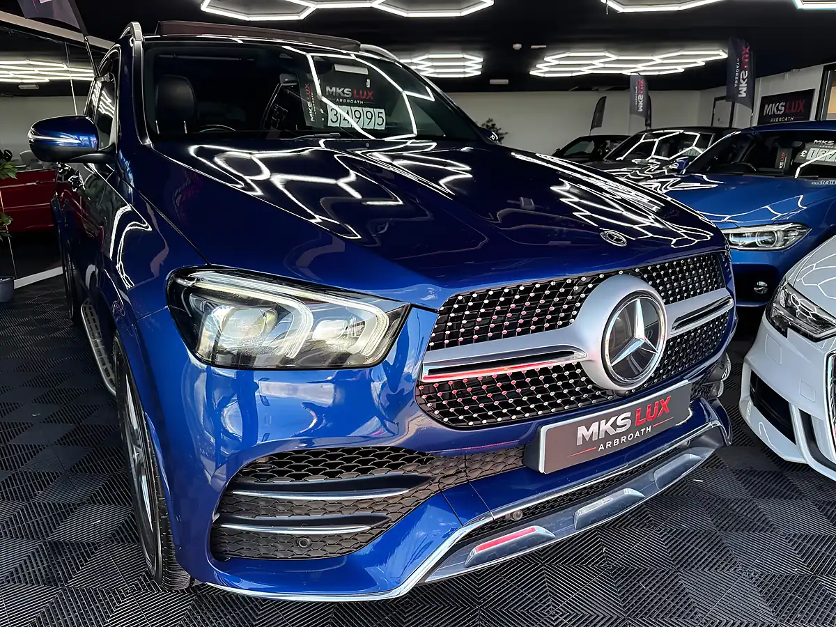 Used 2019 Mercedes-Benz Gle AMG Line (premium Plus) Blue - Interior and Exterior details 2