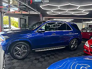 Used 2019 Mercedes-Benz Gle AMG Line (premium Plus) Blue - Interior and Exterior details 9