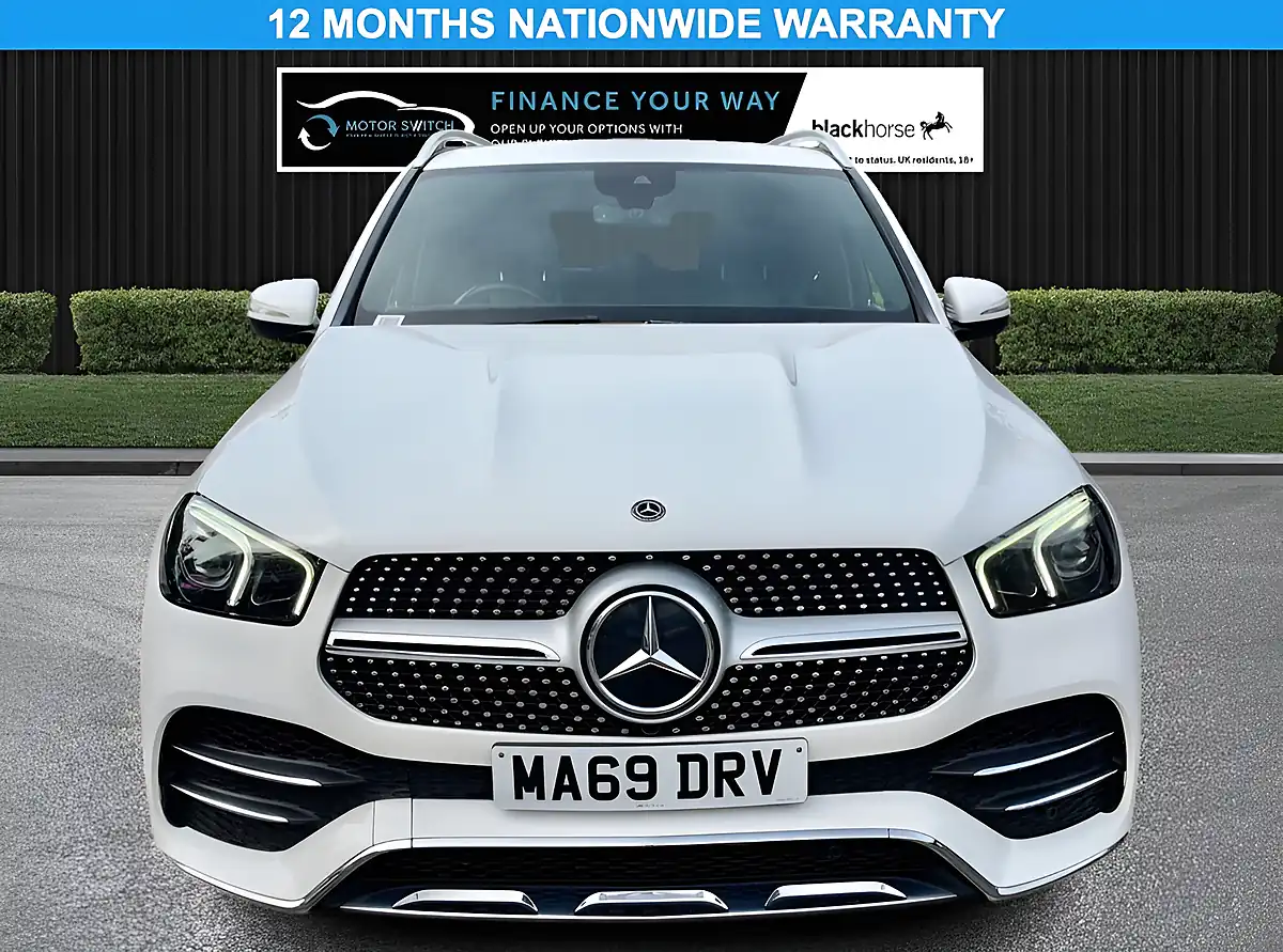 Used 2019 Mercedes-Benz Gle AMG Line White - Interior and Exterior details 2