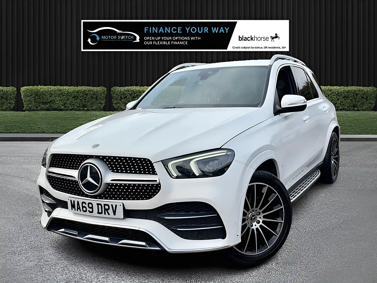 Used 2019 Mercedes-Benz Gle AMG Line White - Interior and Exterior details 3