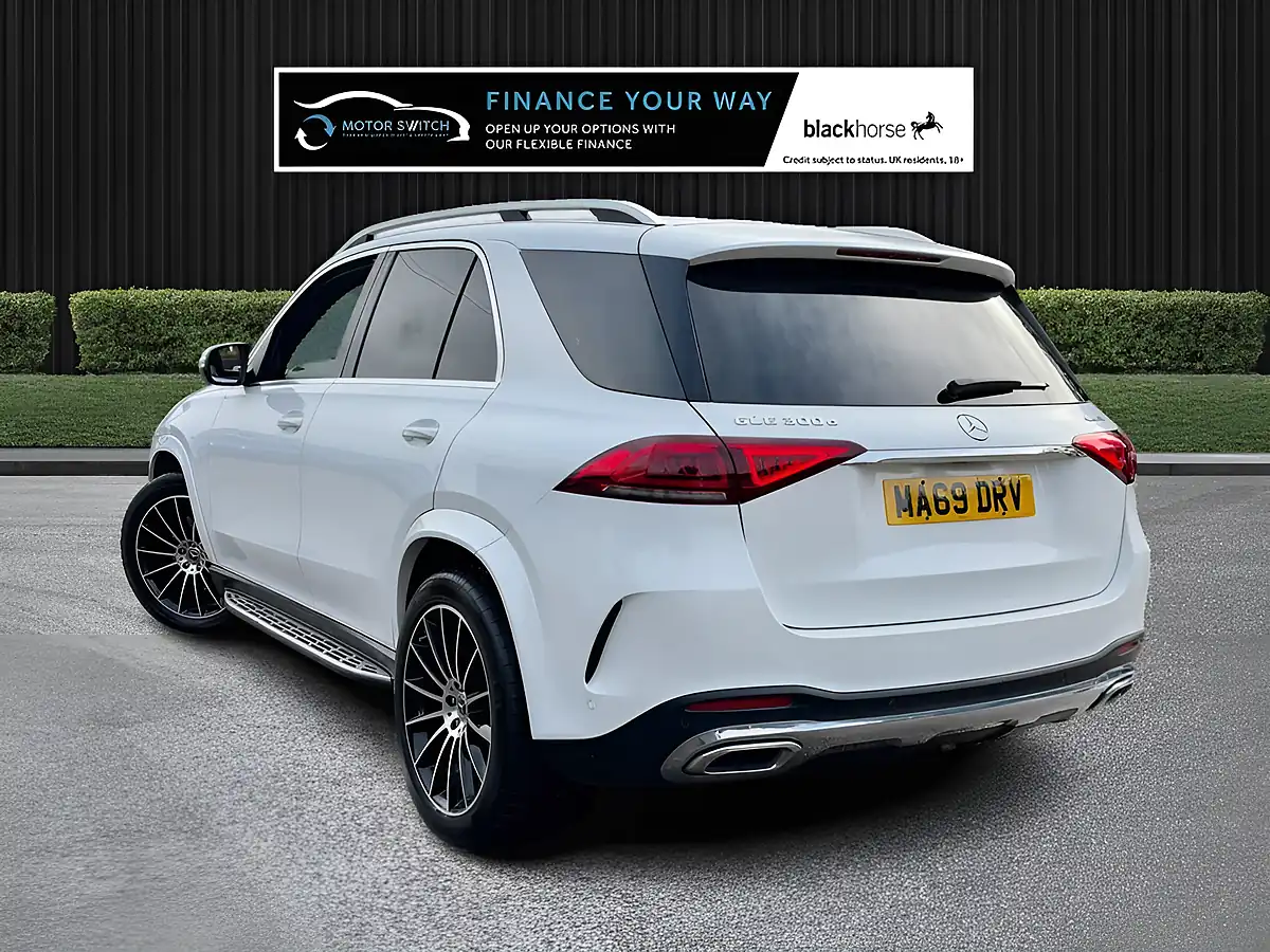 Used 2019 Mercedes-Benz Gle AMG Line White - Interior and Exterior details 8