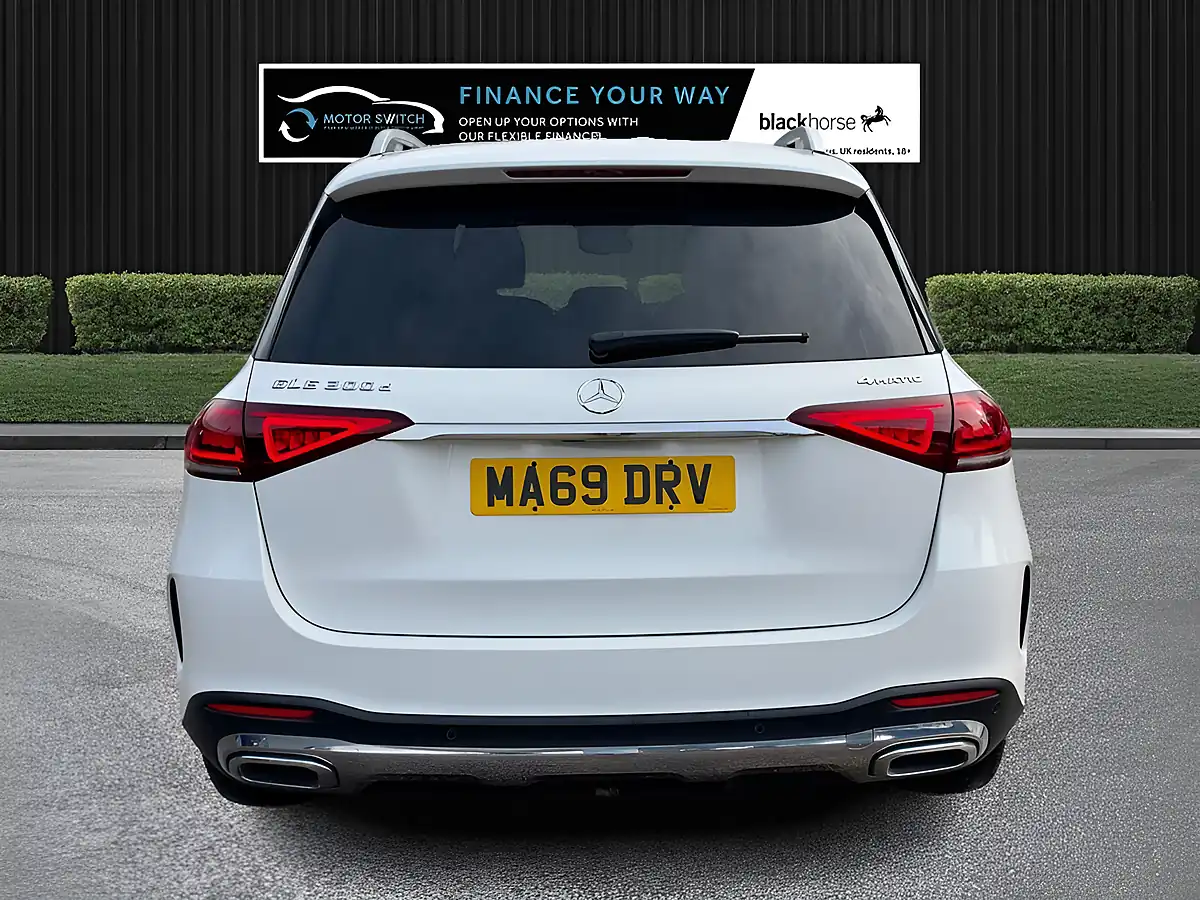 Used 2019 Mercedes-Benz Gle AMG Line White - Interior and Exterior details 9