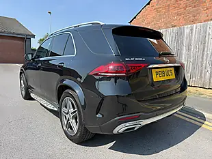 Used 2019 Mercedes-Benz Gle-Class AMG Line Premium Black - Interior and Exterior details 8