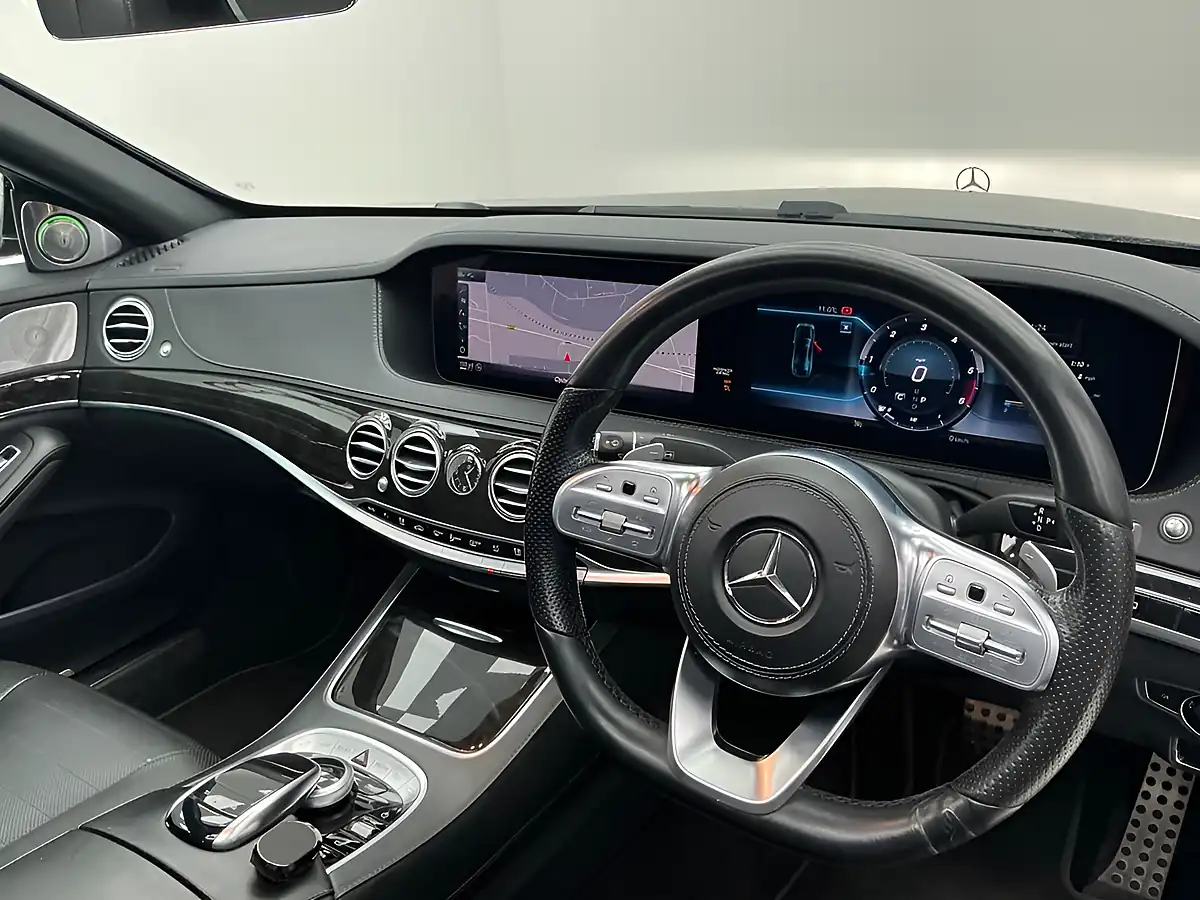Used 2019 Mercedes-Benz S-Class AMG Line (premium Plus) Black - Interior and Exterior details 9