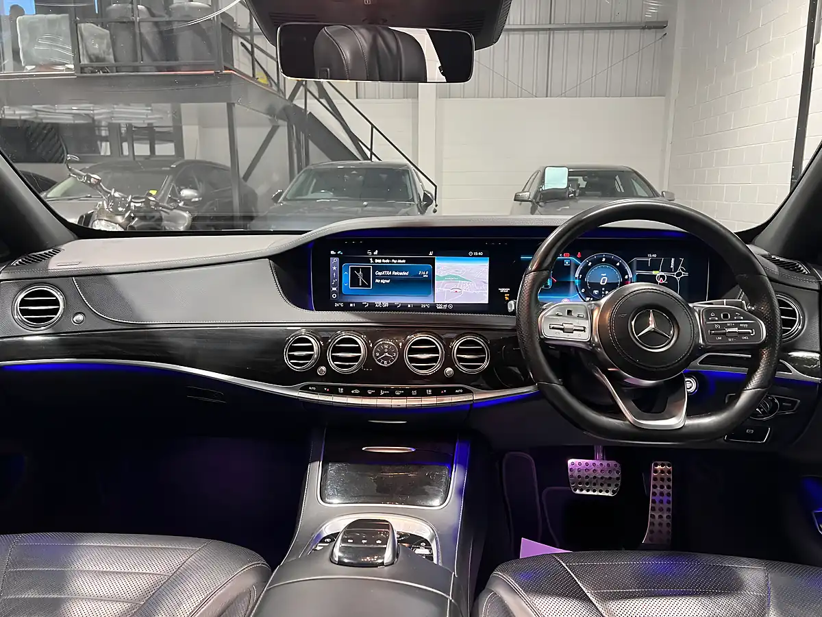 Used 2019 Mercedes-Benz S Class AMG Line (premium) Silver - Interior and Exterior details 15