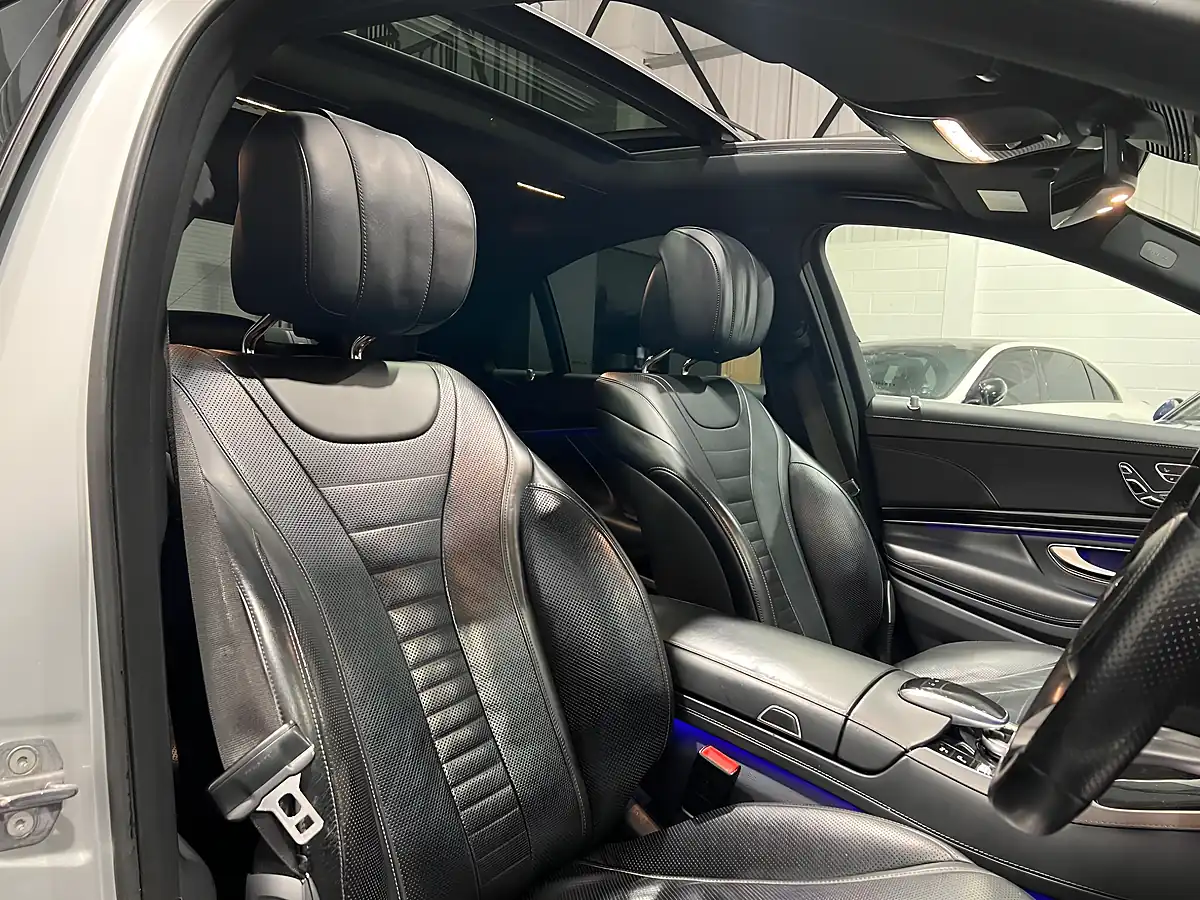 Used 2019 Mercedes-Benz S Class AMG Line (premium) Silver - Interior and Exterior details 17