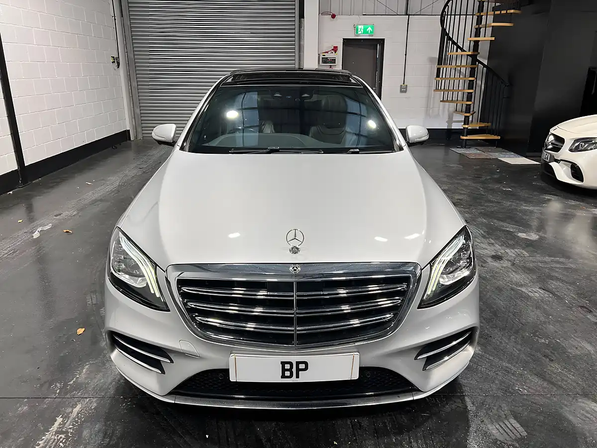 Used 2019 Mercedes-Benz S Class AMG Line (premium) Silver - Interior and Exterior details 3