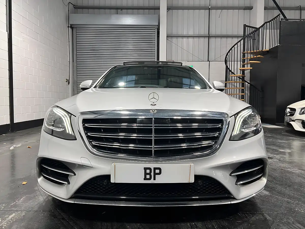 Used 2019 Mercedes-Benz S Class AMG Line (premium) Silver - Interior and Exterior details 6