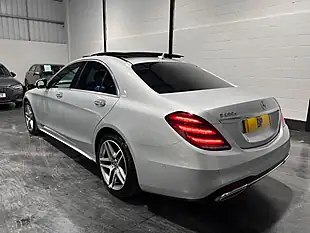 Used 2019 Mercedes-Benz S Class AMG Line (premium) Silver - Interior and Exterior details 8