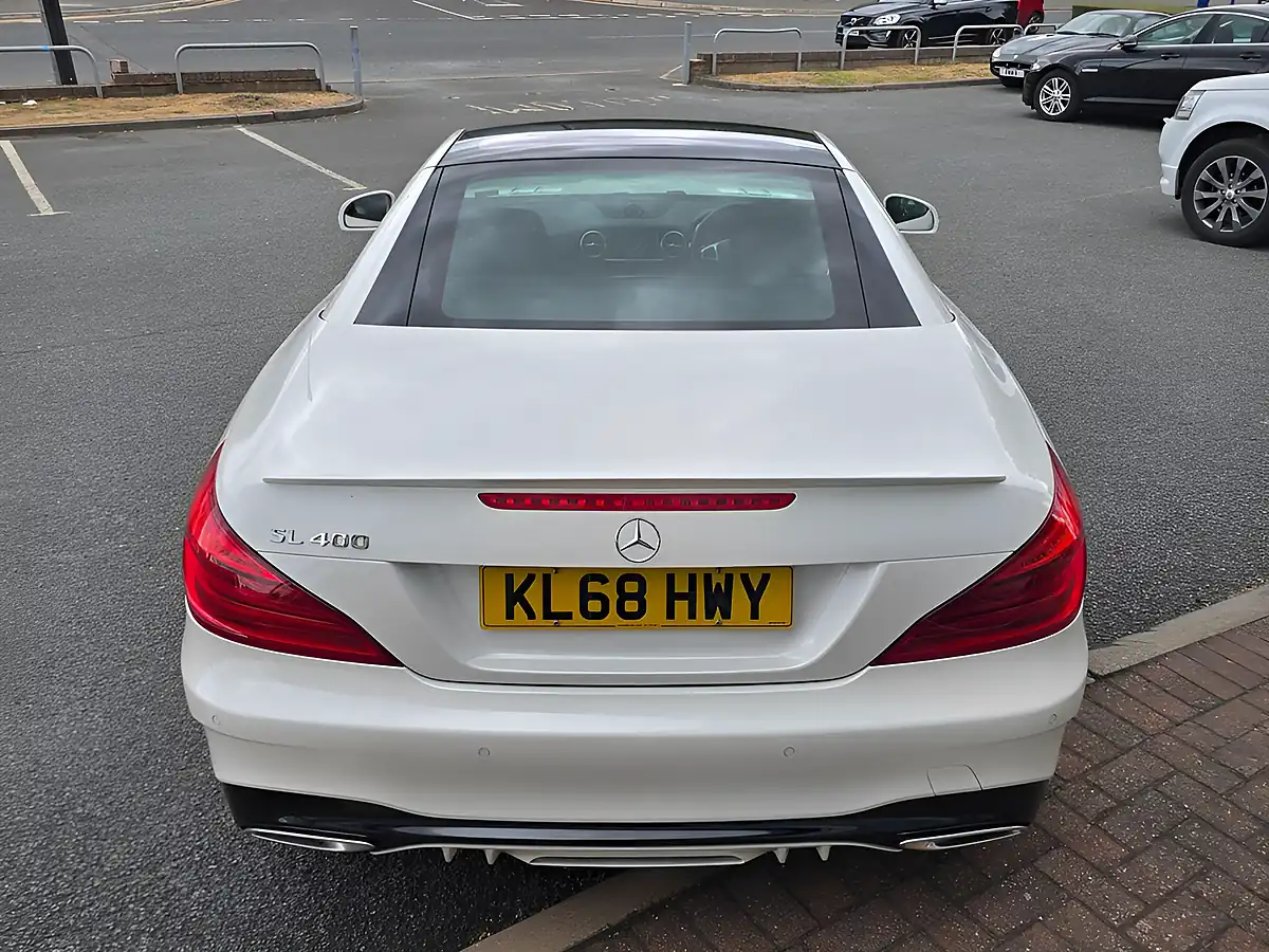 Used 2019 Mercedes-Benz Sl AMG Line (premium) Diamond White Tricoat - Interior and Exterior details 10