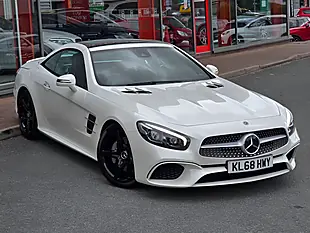 Used 2019 Mercedes-Benz Sl AMG Line (premium) Diamond White Tricoat - Interior and Exterior details 5