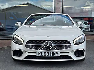 Used 2019 Mercedes-Benz Sl AMG Line (premium) Diamond White Tricoat - Interior and Exterior details 7