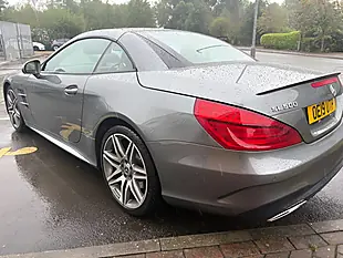 Used 2019 Mercedes-Benz Sl Class AMG Line (premium) Selenite Grey Metallic - Interior and Exterior details 4